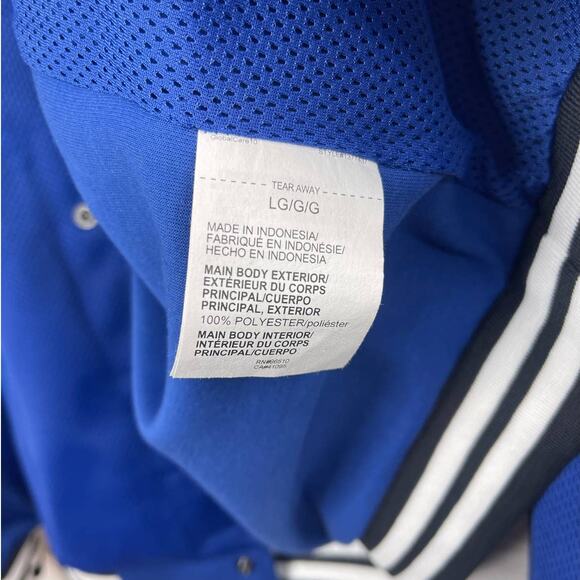 Under Armour Project Rock Mesh Varsity Blue Jacket Mens Size Large (1377437-471) - Picture 9 of 9